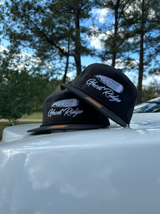 Black Richardson 256 Feather Rope Hat