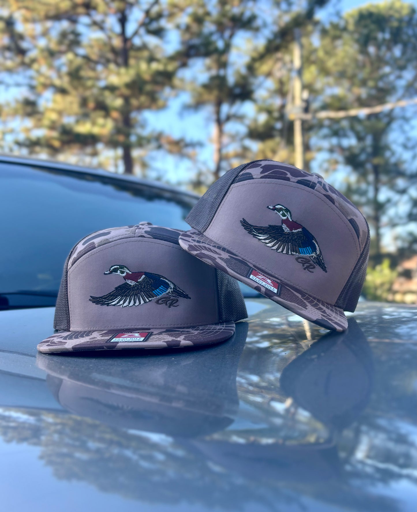 Richardson 168P Brown Duck Camo Woody