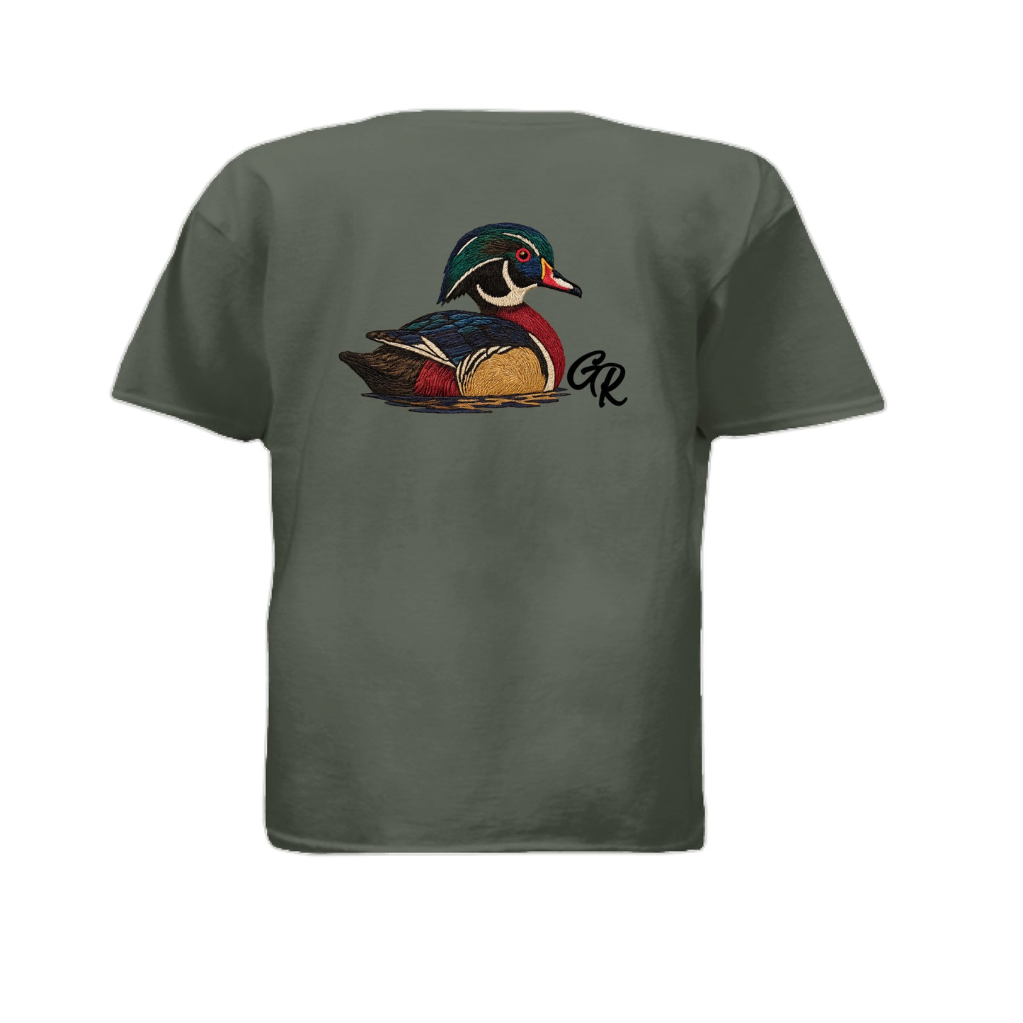 MILITARY GREEN - BACK