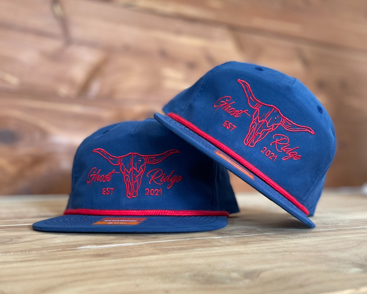 Navy/Red Rope Richardson 256 Bull