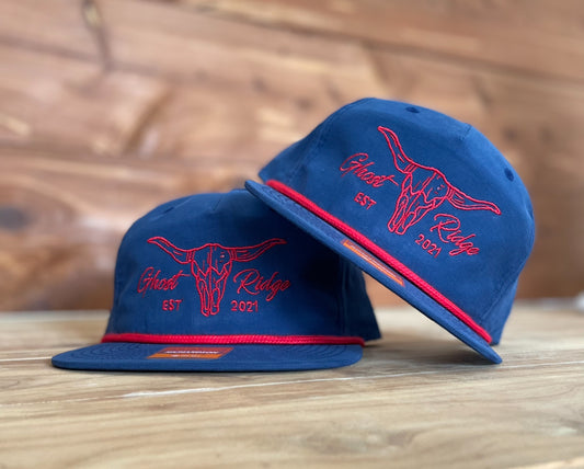 Navy/Red Rope Richardson 256 Bull