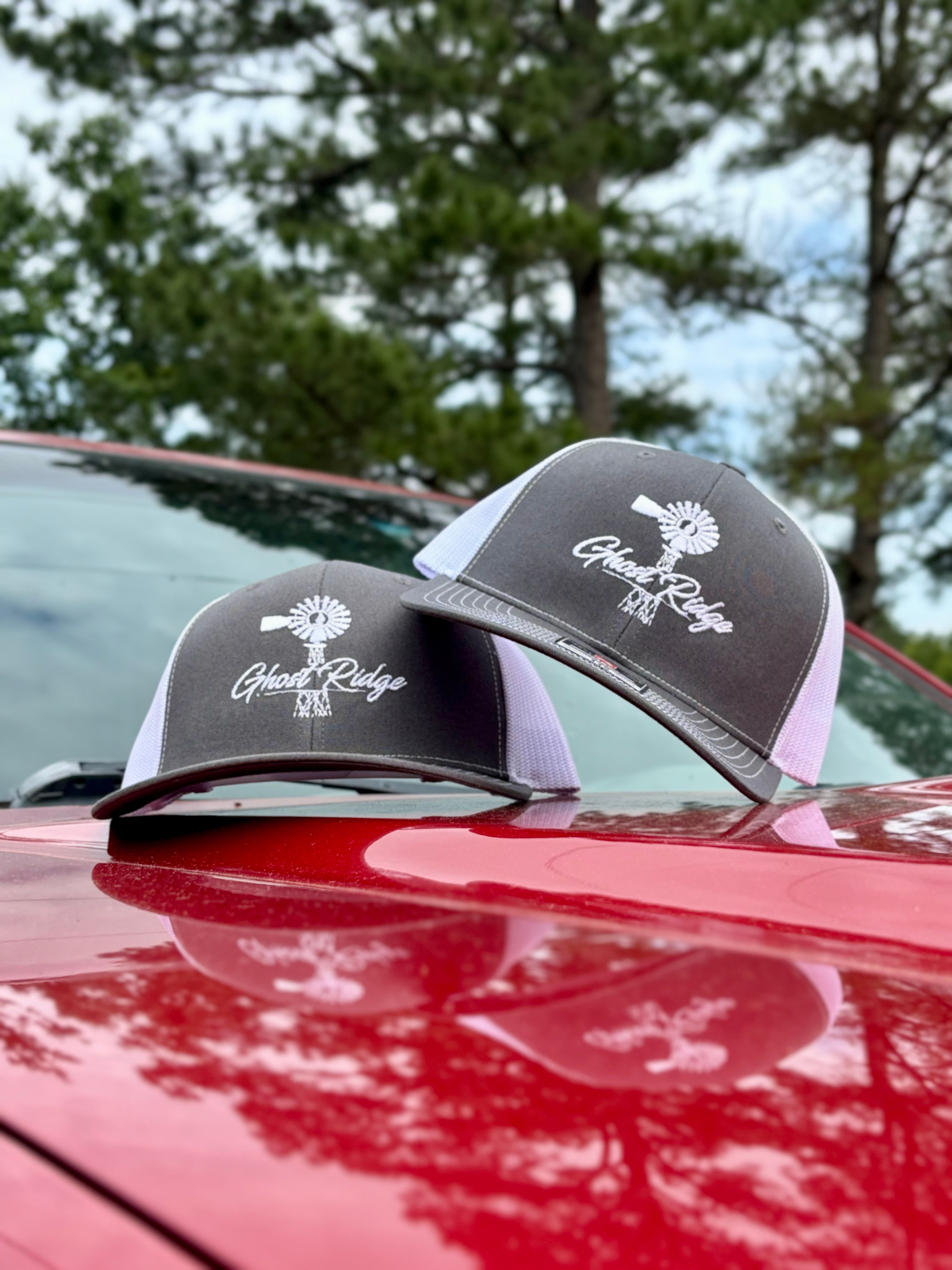 Ghost Ridge Caps Grey/White Richardson 112 Windmill – Ghost Ridge