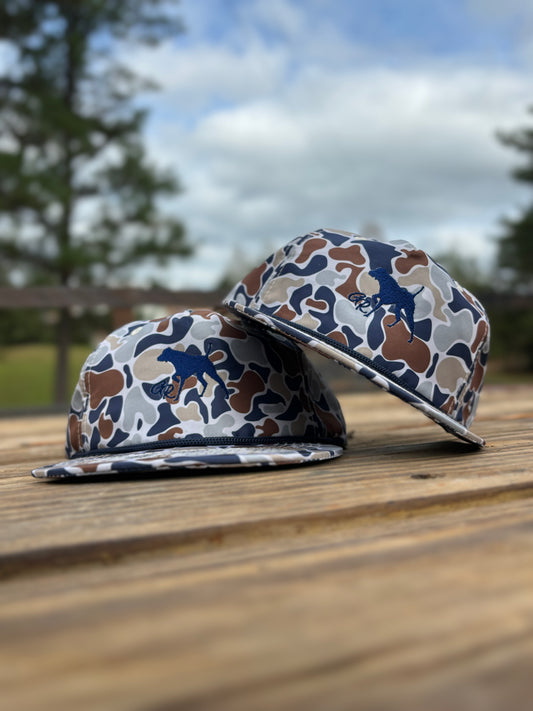 Old School Navy Pointer Rope Hat