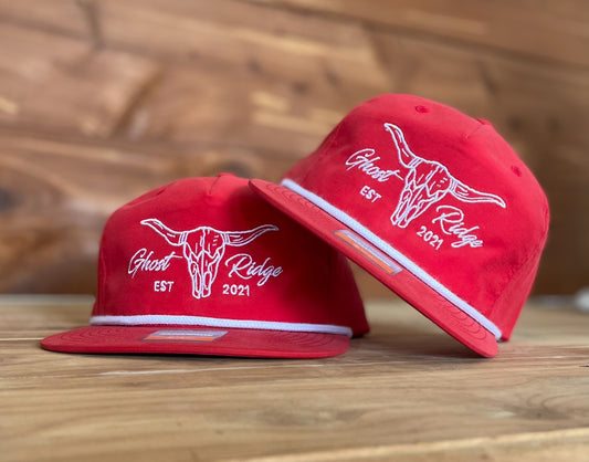 Red Richardson 256 Bull Rope Hat