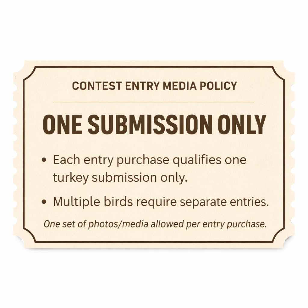 Gobbler Contest Entry Fee