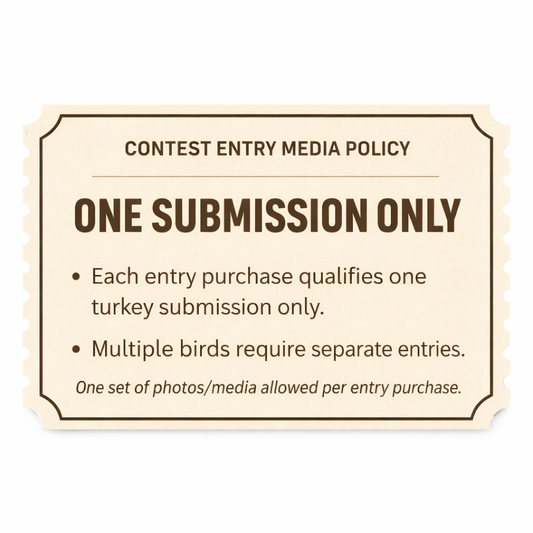 Gobbler Contest Entry Fee