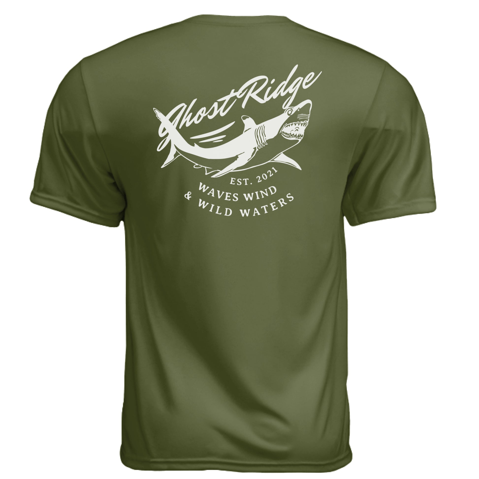MILITARY GREEN - BACK