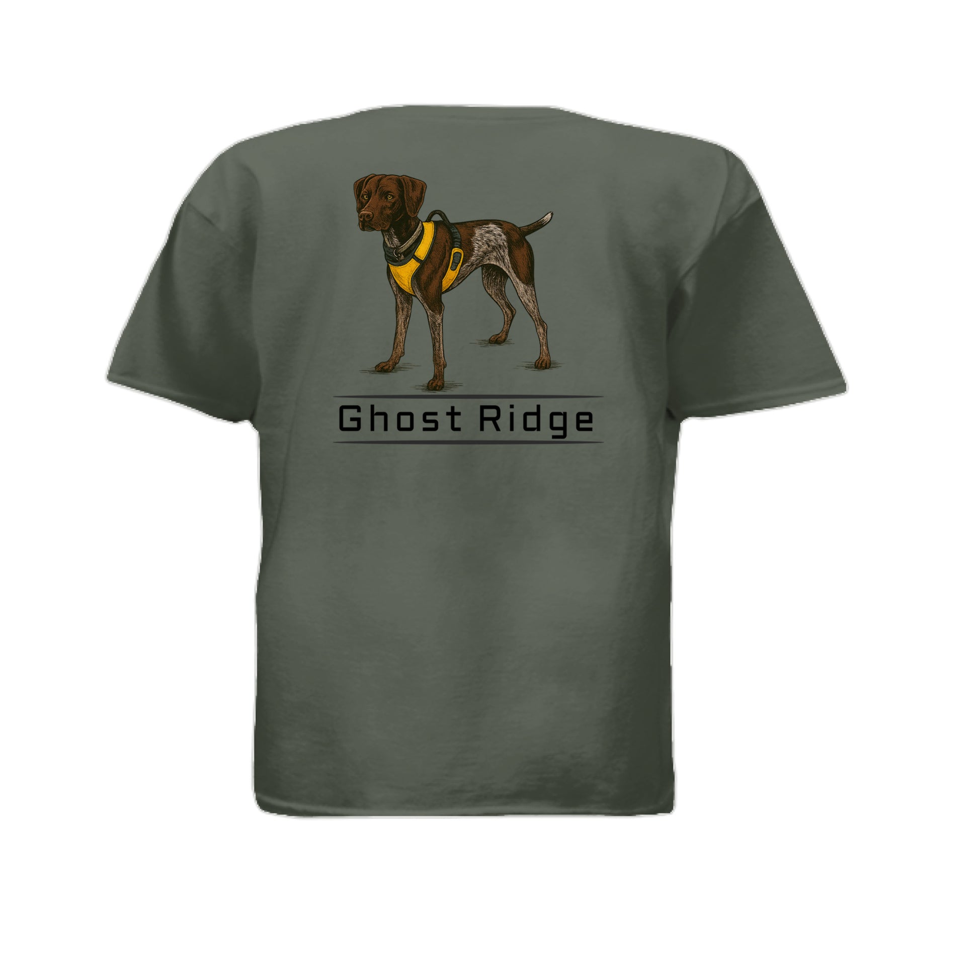MILITARY GREEN - BACK