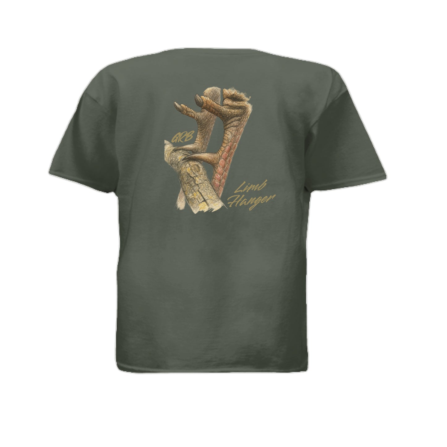 MILITARY GREEN - BACK
